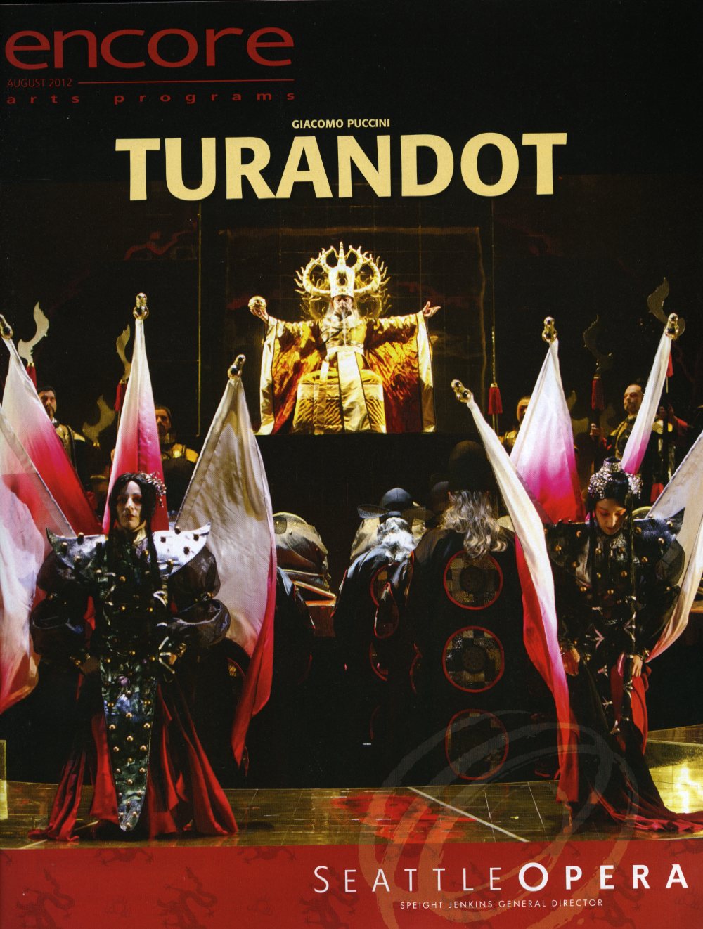 2012/13 Turandot Program | Seattle Opera - 50th Anniversary